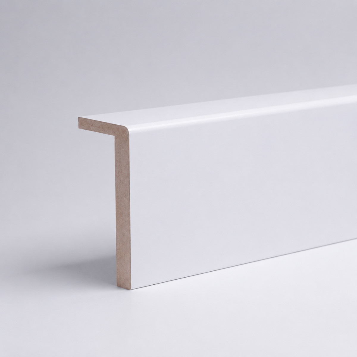 Heizungsrohrverkleidung- / Rohrabdeckleiste 120 mm, Weiß
