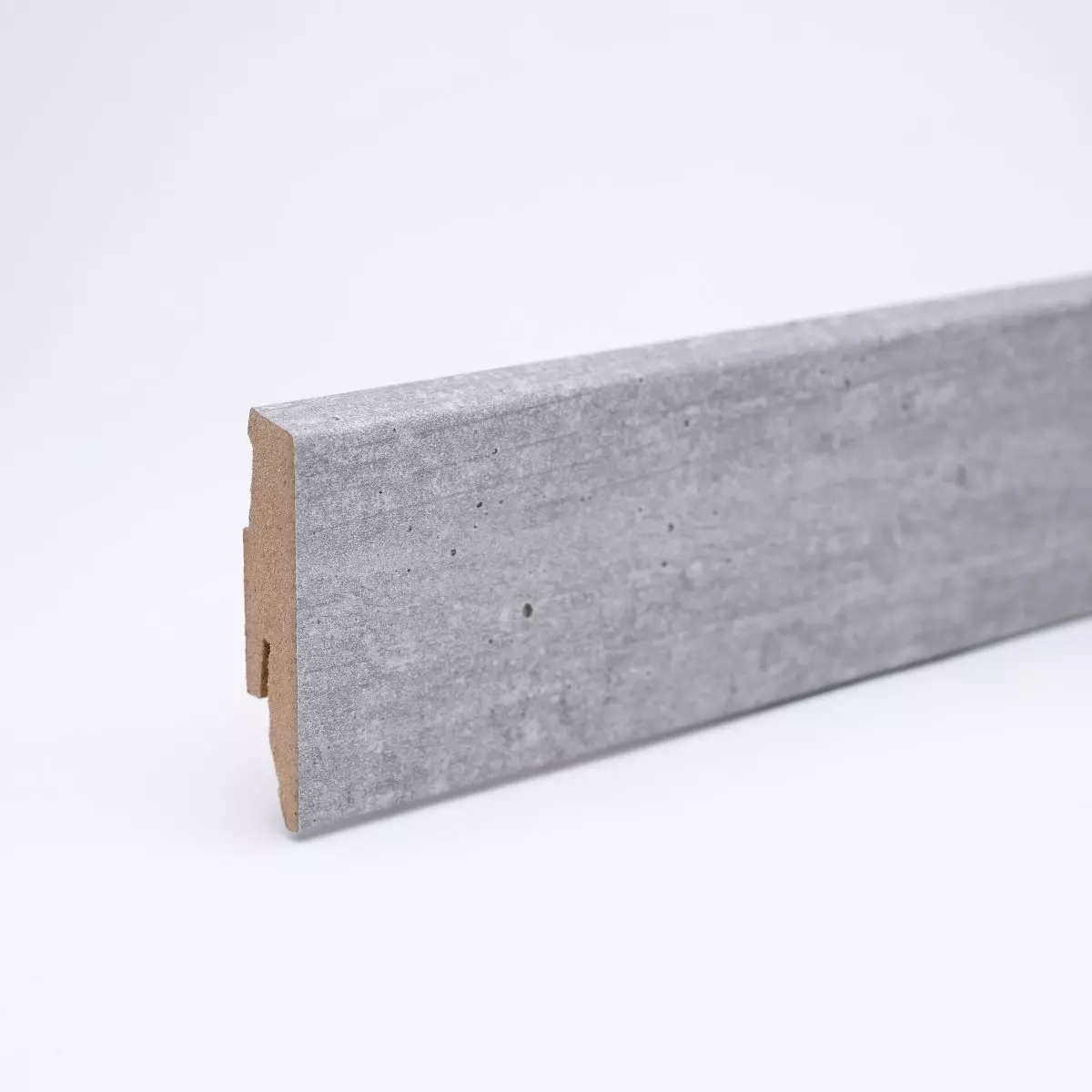 Dekor-Sockelleiste 60mm Betongrau