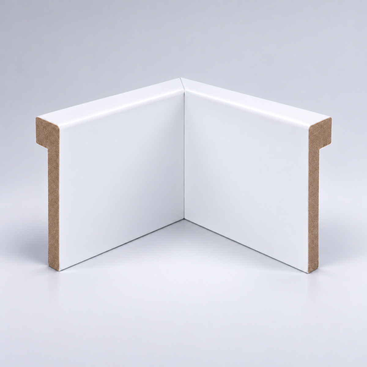 Innenecke für Abdeckleiste 100 mm, Weiß