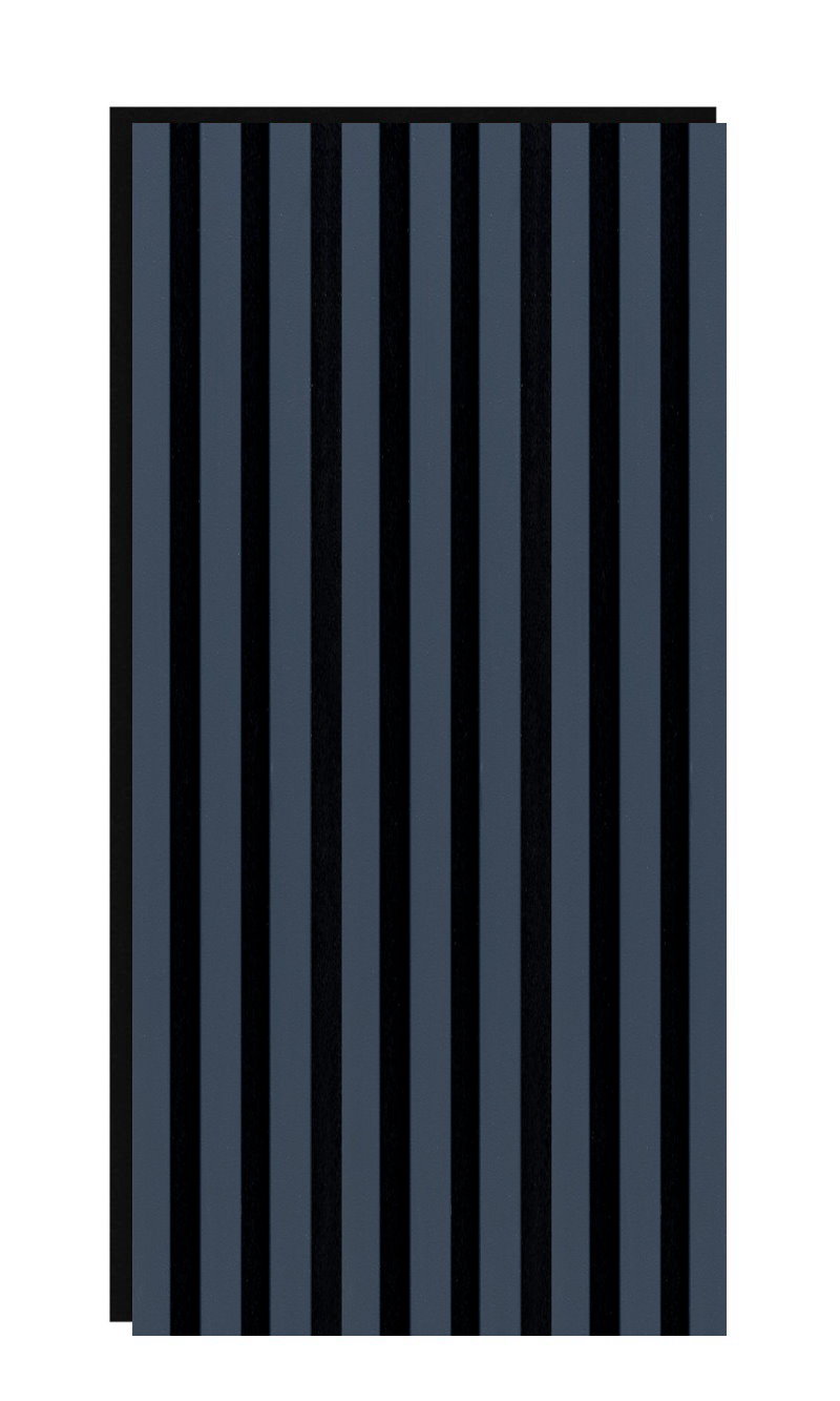 Acoustic panel 800 x 400 mm Indigo - acoustic felt black - wall lining Acoustic panel 800 x 400 mm Indigo - acoustic felt black - wall lining