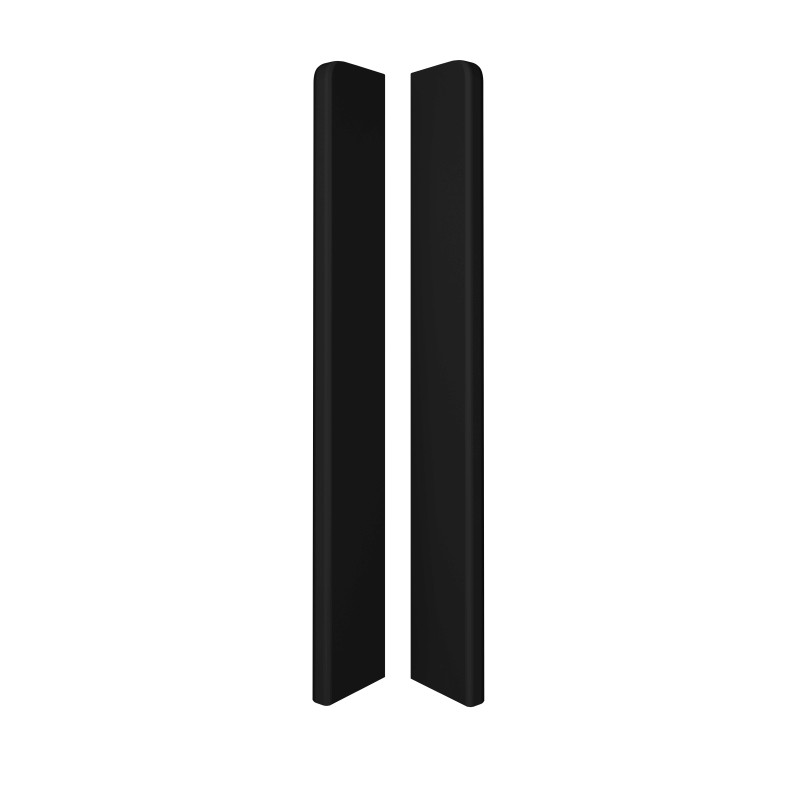 Abschluss Rechts / Links für Sockelleiste Espumo ESP506 120mm in Schwarz