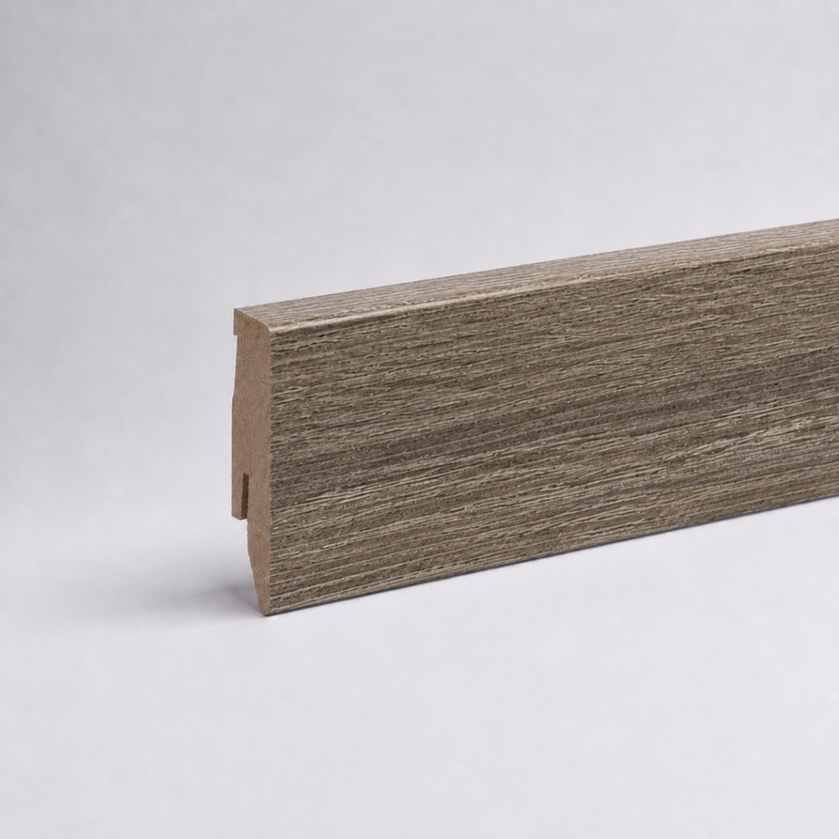Sockelleiste mit Holzoptik 60 mm Eiche Antik