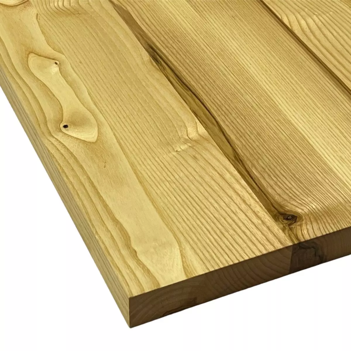 Massivholzplatte Tischplatte in Stärke 40 mm Esche - durchgehende Lamellen
