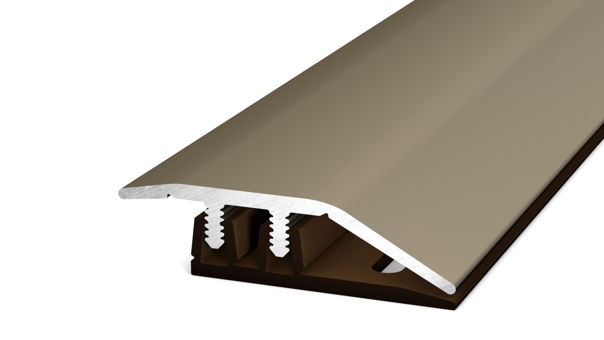 Adaptatioin profile for vinyl floor high-grade steel matt 2,70m Adaptatioin profile for vinyl floor high-grade steel matt 2,70m