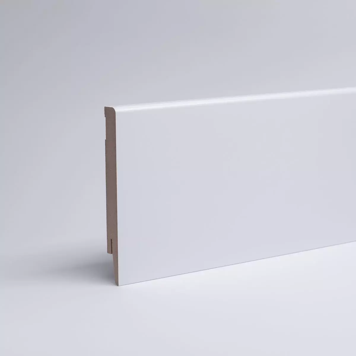 Sockelleiste Weimarer Profil 150 mm MDF - Weiß
