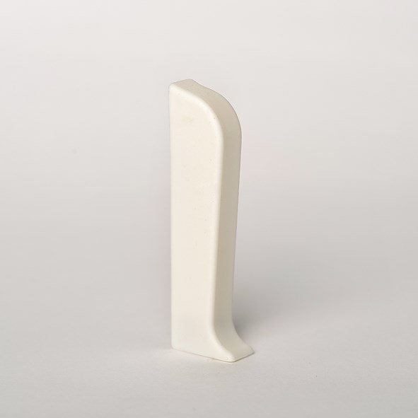left end cap for floorcovering flexi-profile white left end cap for floorcovering flexi-profile white