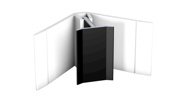 Prinz Innenwinkelprofil 13,5 mm - Nr. 963 - Schwarz RAL 9005 - 260 cm