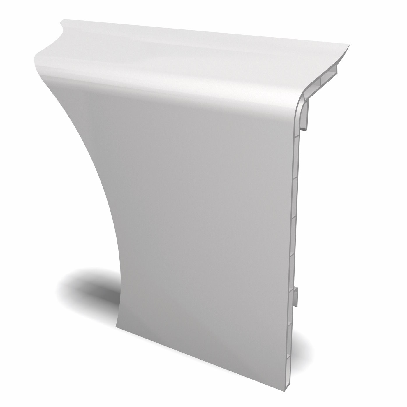 Heating pipe cladding / pipe cover strip  HZ SLL - white Heating pipe cladding / pipe cover strip  HZ SLL - white