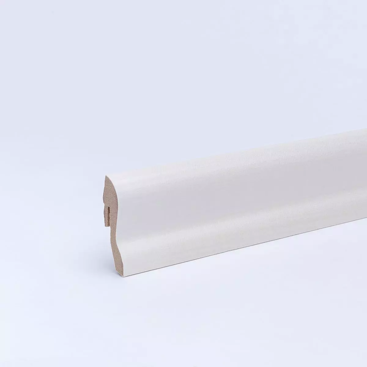 Furnier-Sockelleiste 40 mm Ahorn gelackt