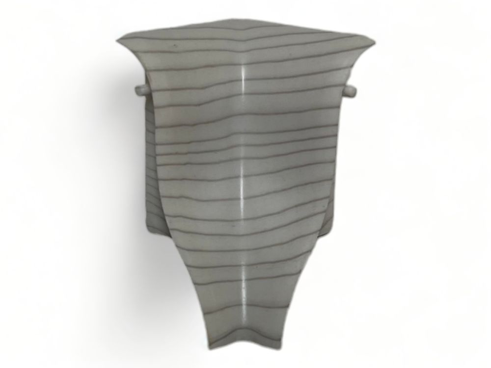 Innenecke für Kunststoff Sockelleiste 21 x 48 x 2.500 Perlgrau