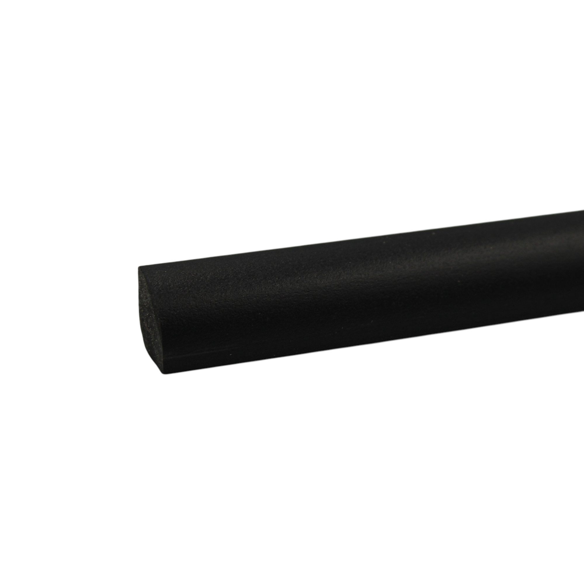 Quarter round angle profile black Quarter round angle profile black