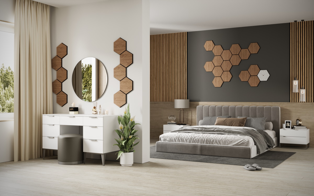 Wall paneling NANO - rustic oak