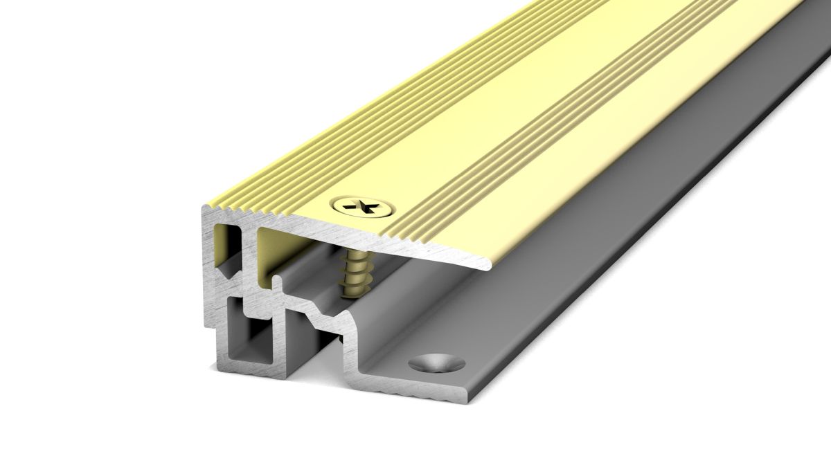 End profile 404 - For covering thicknesses from 7 - 17.5 mm.