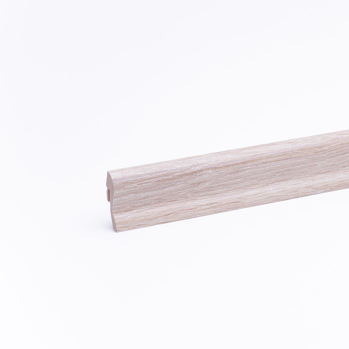 Sockelleiste mit Holzoptik 40mm Eiche White Washed