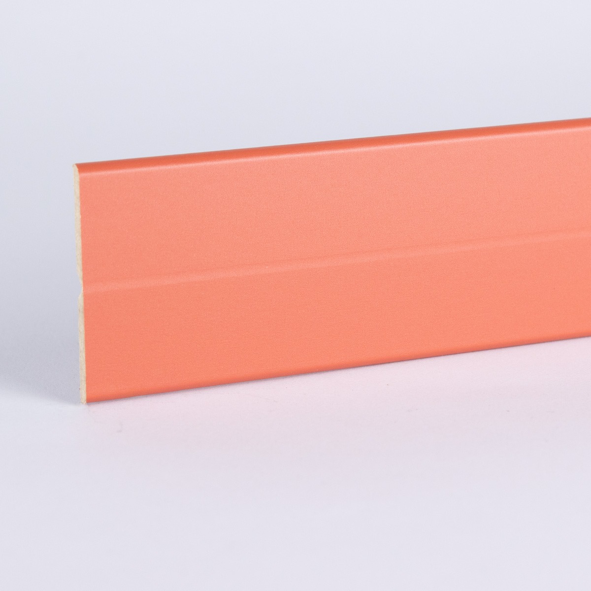 Bend strip/end angle on MDF support Coral Bend strip/end angle on MDF support Coral