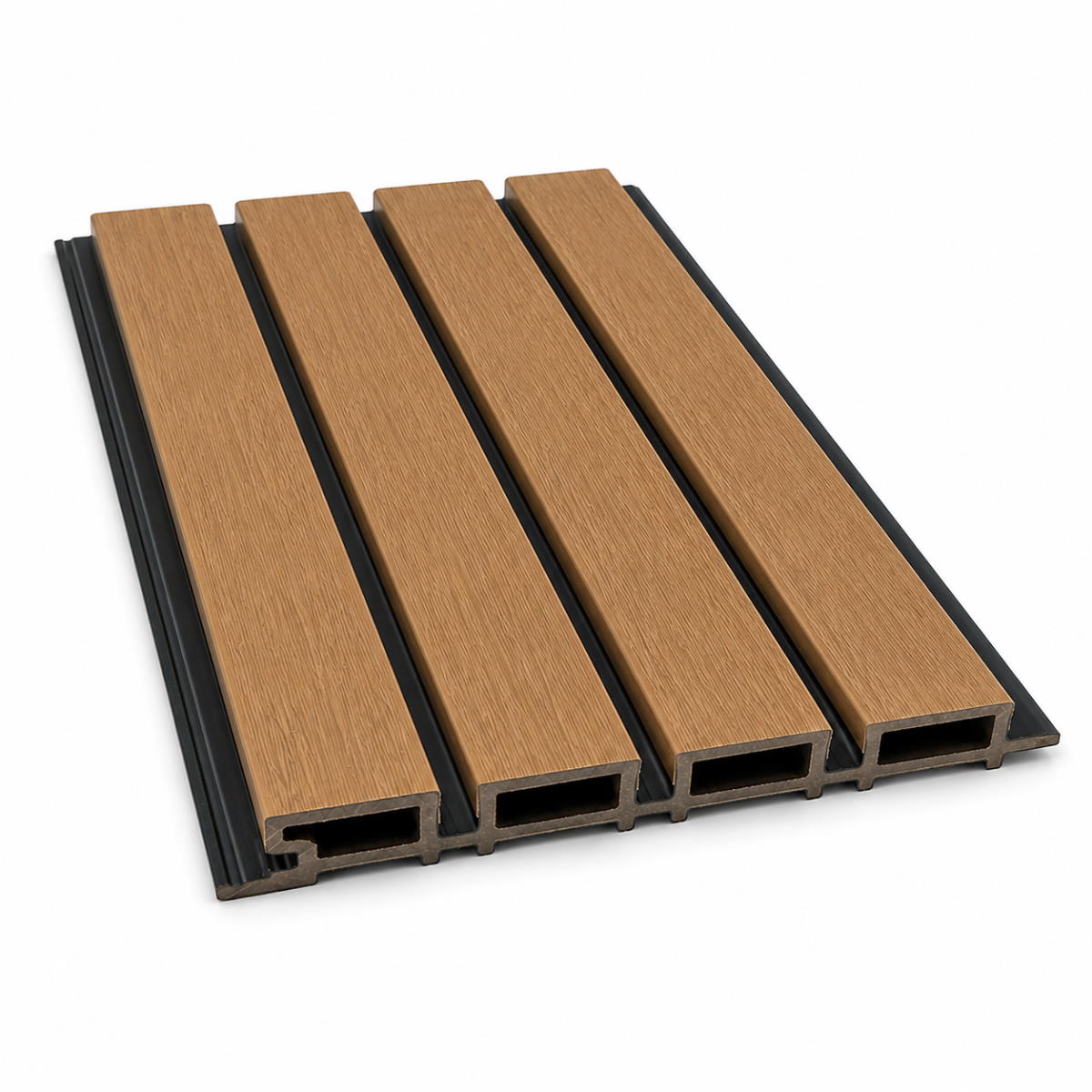 Sample | Outdoor WPC Wall Panel - Light brown