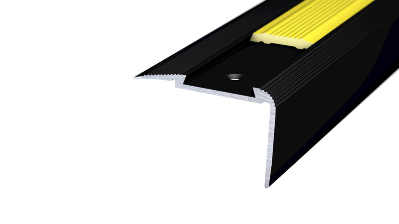 Prinz Kombi-Profil 54 x 32,2 mm - Nr. 193 - Schwarz RAL 9005 - 500 cm