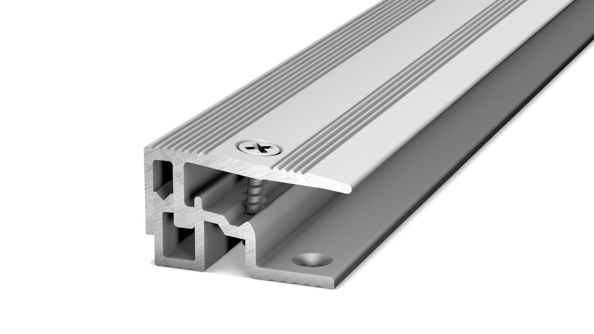 Prinz PS 400 Abschlussprofil 28 mm - Nr. 404 - Silber - 100 cm