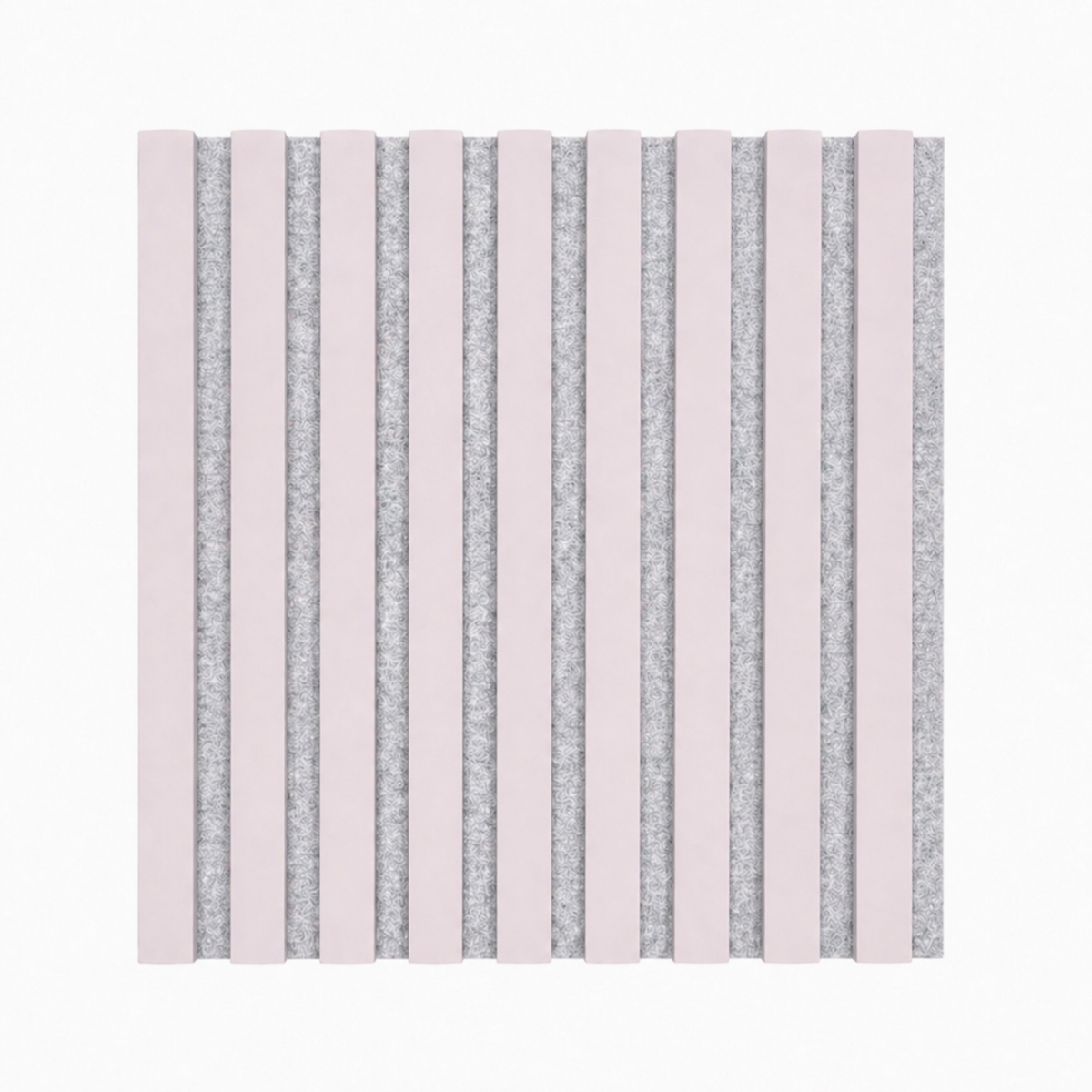 Acoustic+ Akustikpaneel Rose 400 x 400 mm - Akustikfilz Grau