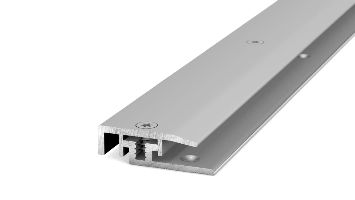 Prinz LPS Design Abschlussprofil 23 mm - Nr. 328 - Silber - 90 cm