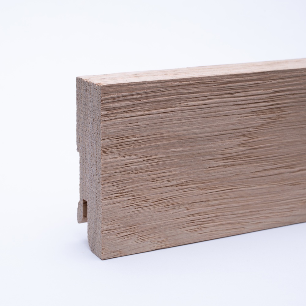 solid wood skirting 60mm with quadrangular untreated oak solid wood skirting 60mm with quadrangular untreated oak