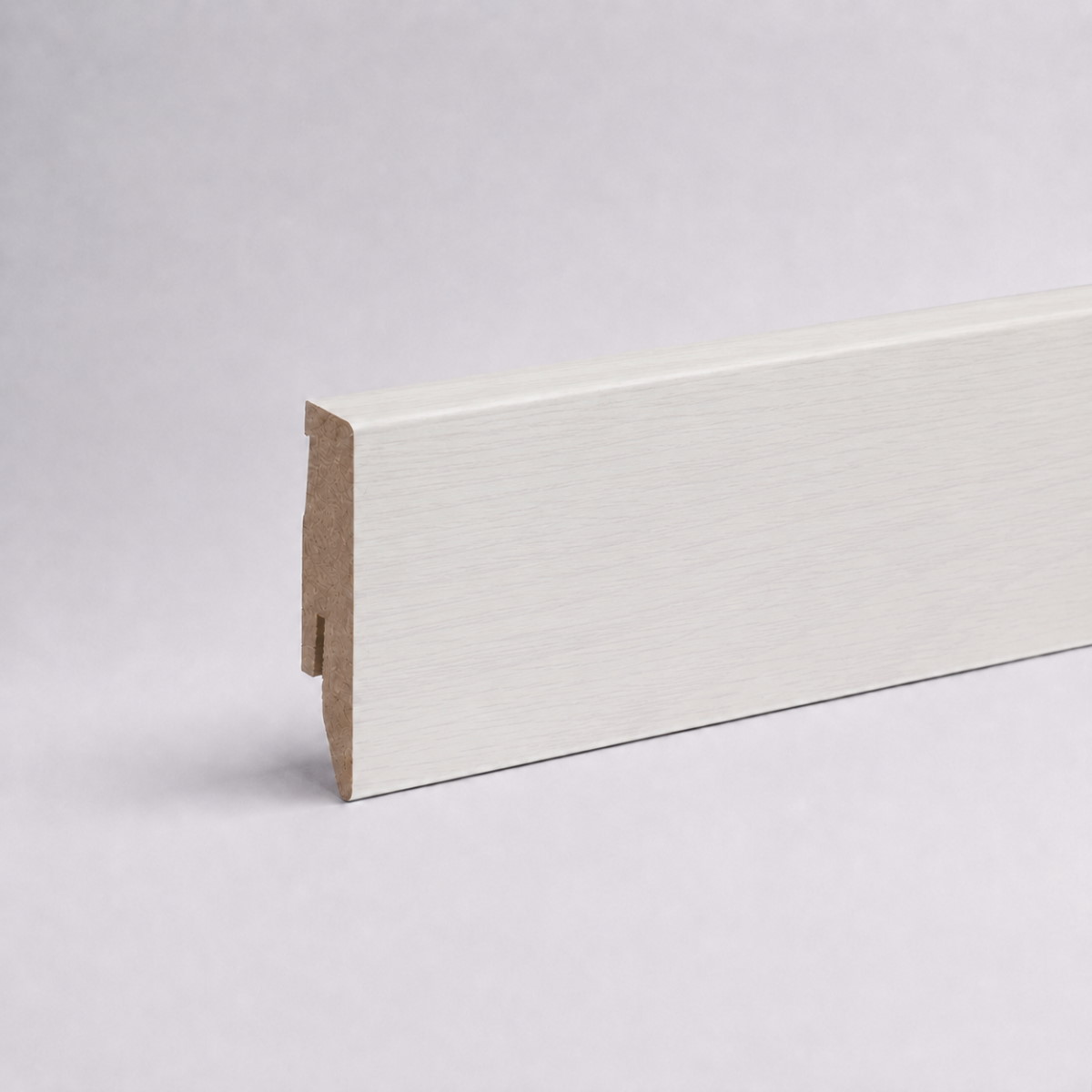 Sockelleiste mit Holzoptik 60 mm Eiche Arktis