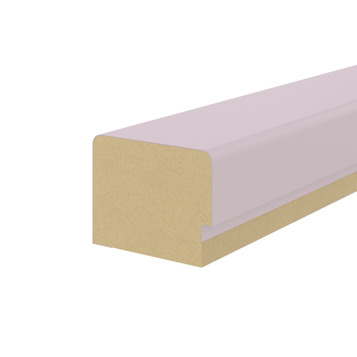 End lamella for acoustic panels 2600 x 400mm - Rose End lamella for acoustic panels 2600 x 400mm - Rose