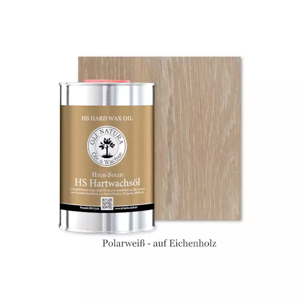 OLI-NATURA - High Solid Hard Wax Oil 1l Polar White