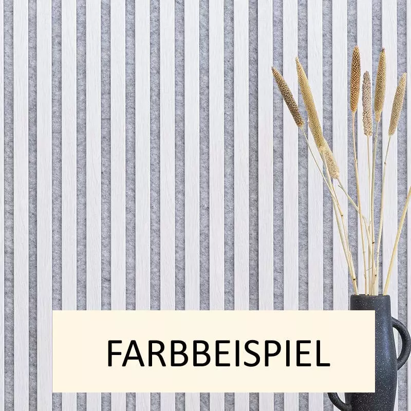 Muster K2 - Eiche Vintage - Akustikfilz Grau