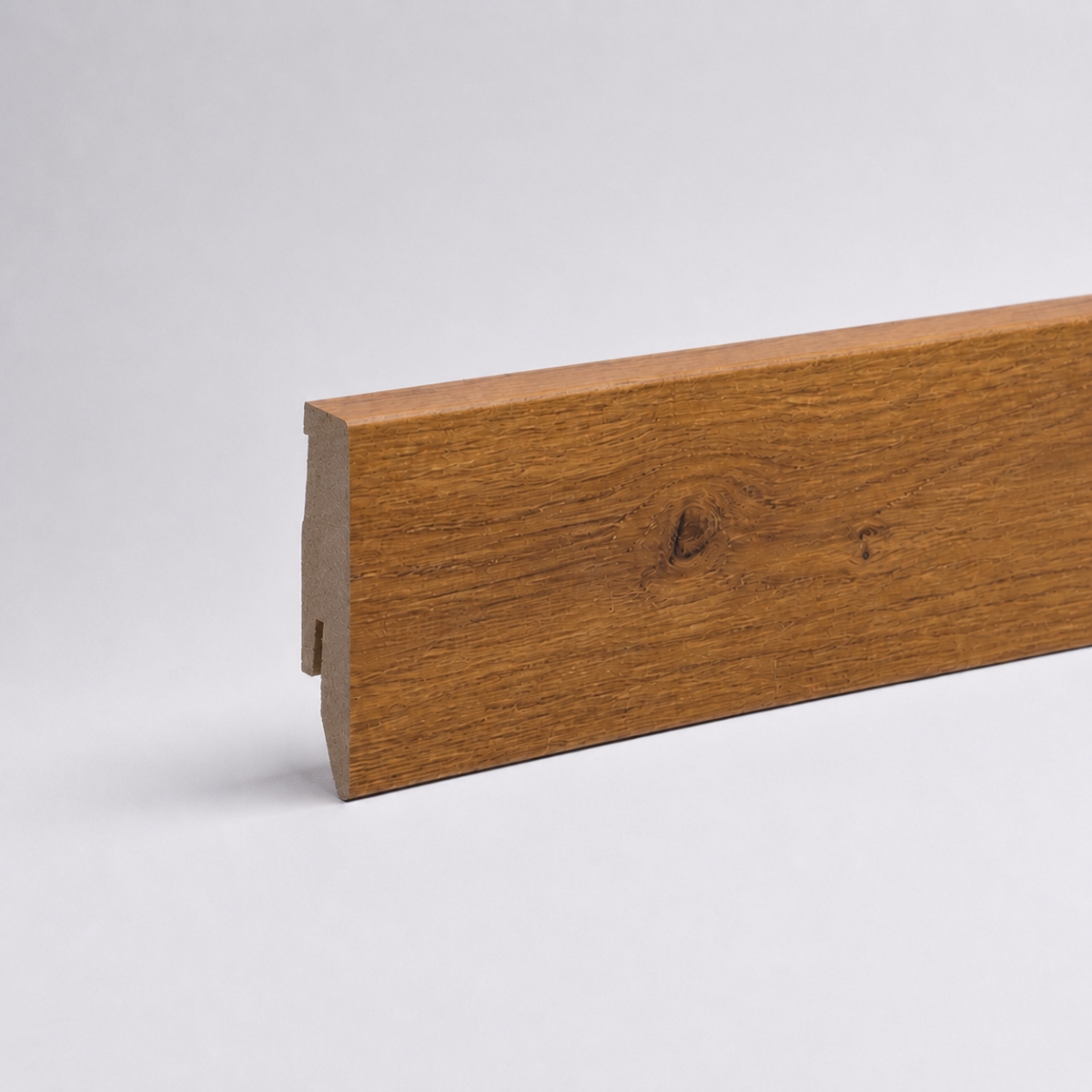 Sockelleiste mit Holzoptik 60 mm Eiche rustikal