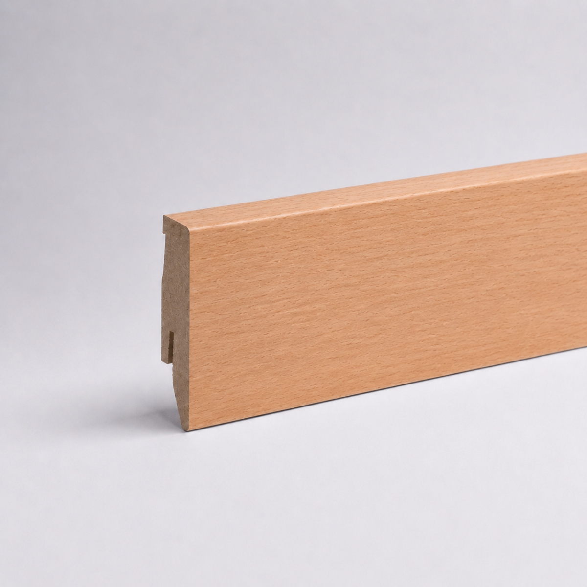 Sockelleiste mit Holzoptik 60 mm Buche natur