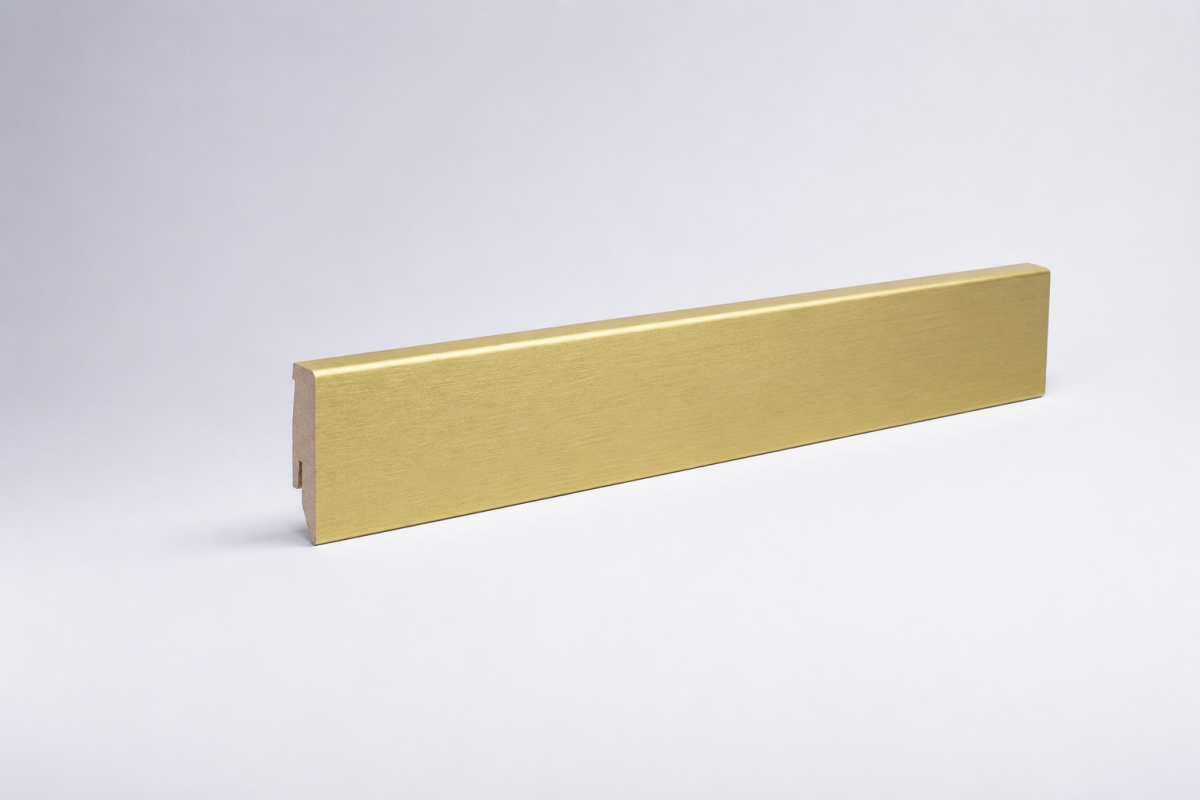 Decor skirting 60 mm gold
