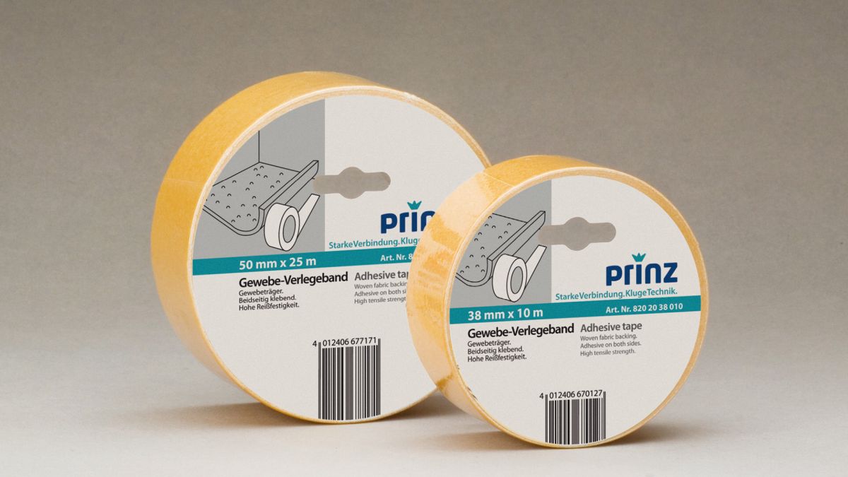 Prinz Gewebe-Verlegeband 50 mm - Nr. 820 - 25 Meter