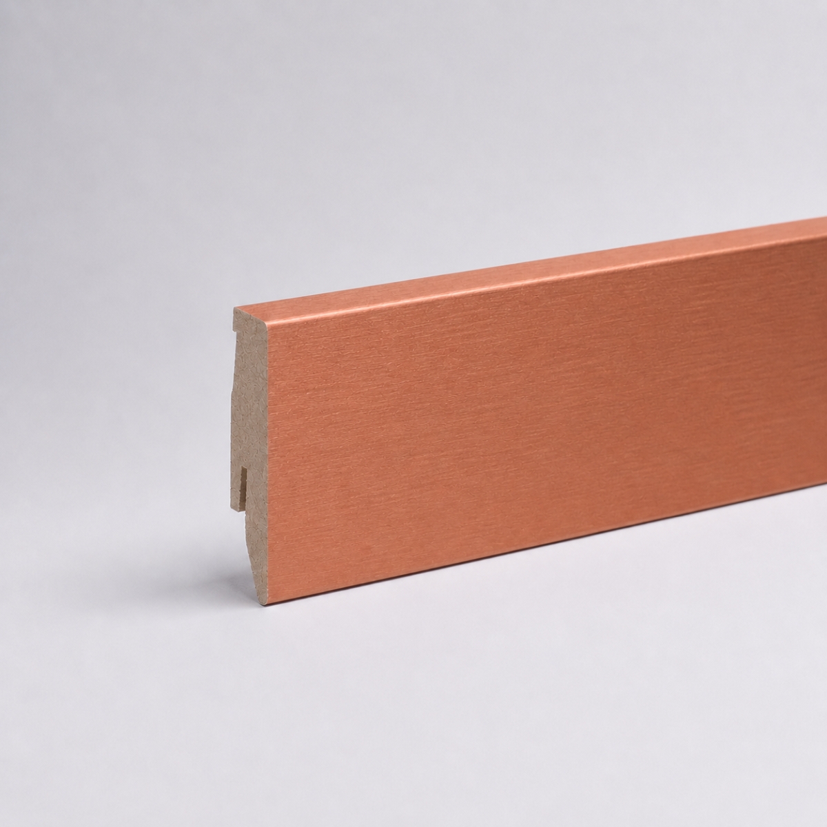 Dekor-Sockelleiste 60 mm Kupfer