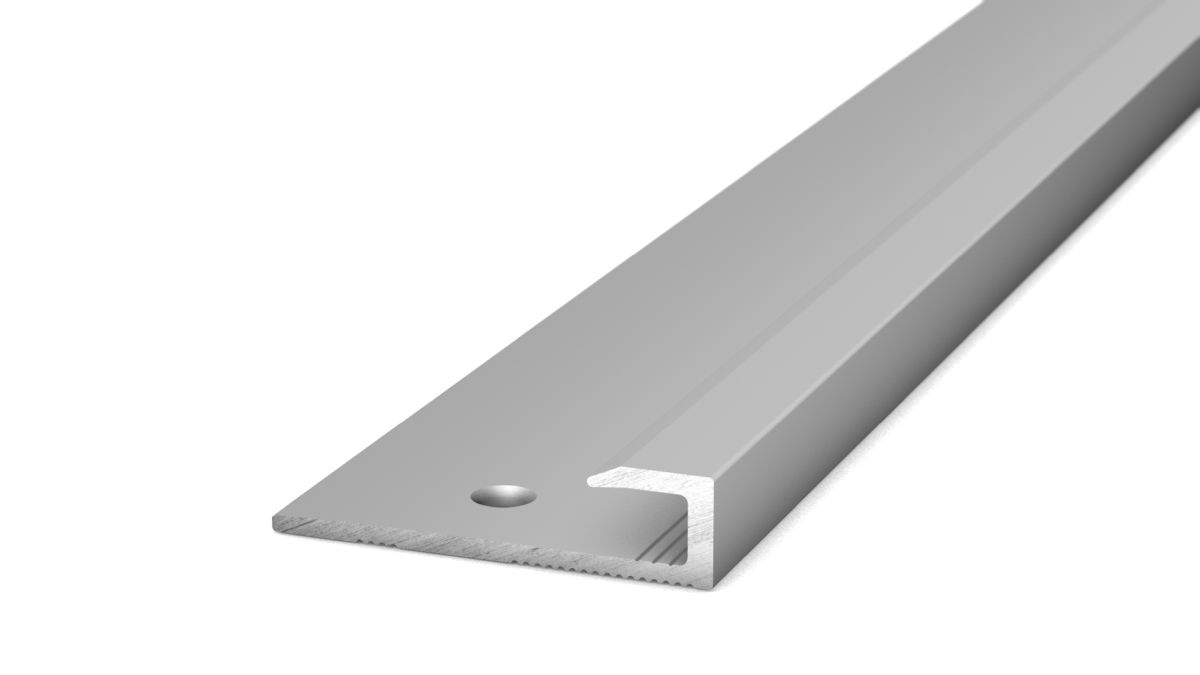 Prinz Einschubprofil 27 x 6,4 mm - Nr. 212 - Silber - 250 cm