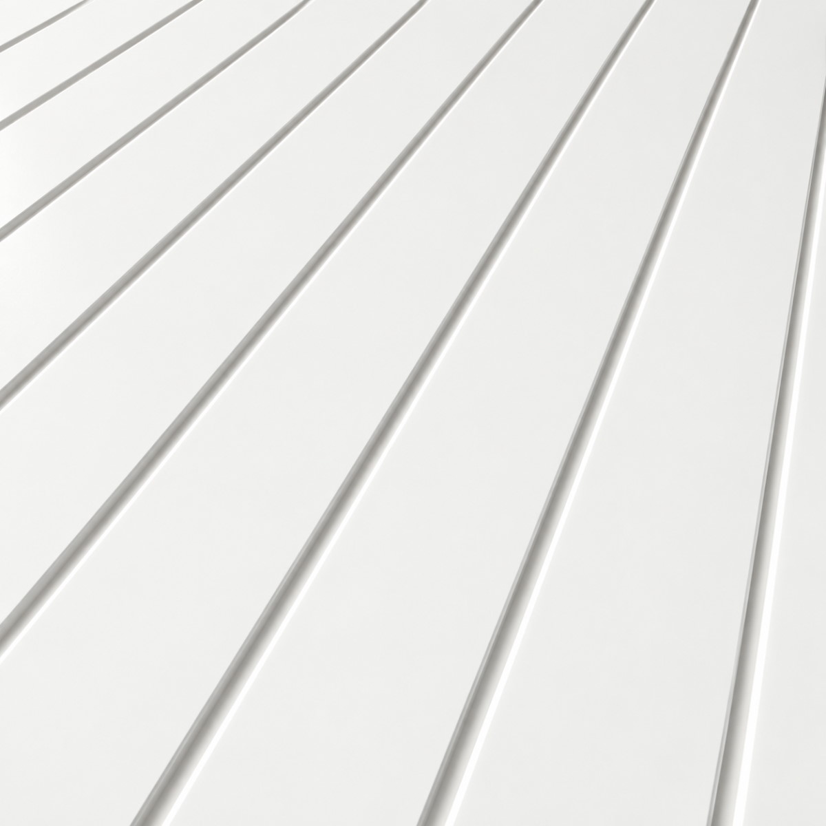 VERO Wandpaneel Weiß 17 x 260 cm | Moderne MDF Wandverkleidung