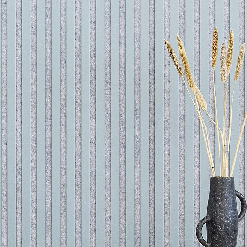 Acoustic+ Acoustic Panel Nordic 2400 x 600 mm - Acoustic Felt Gray
