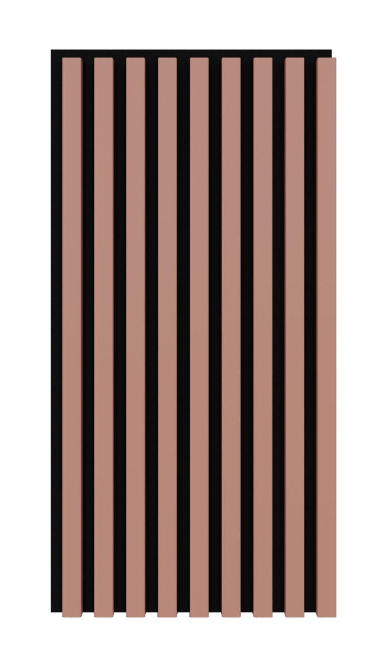 Akustikpaneel 800 x 400 mm Autumn - Akustikfilz Schwarz - Wandverkleidung