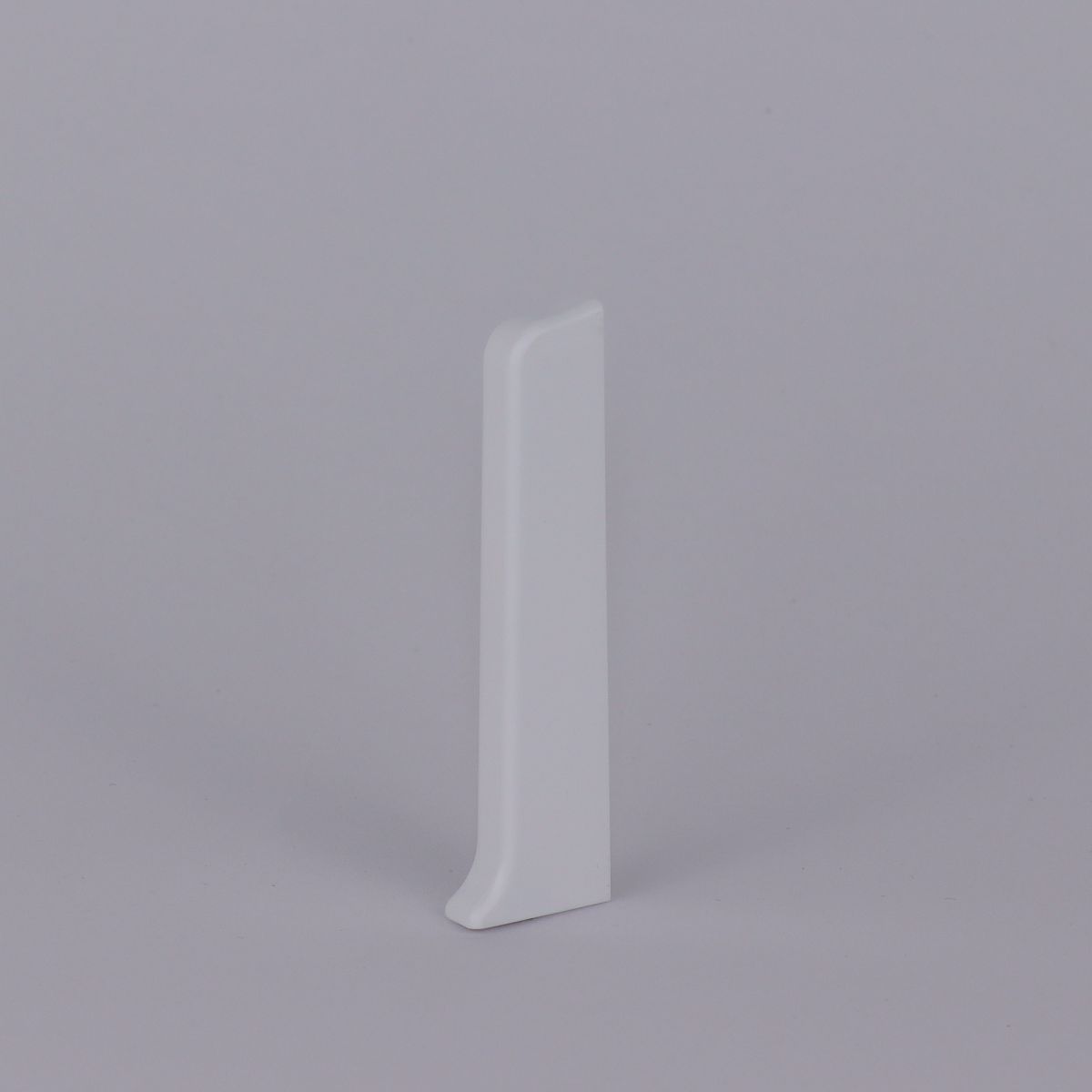 Right end for Duo-Flex strip 80mm white Right end for Duo-Flex strip 80mm white
