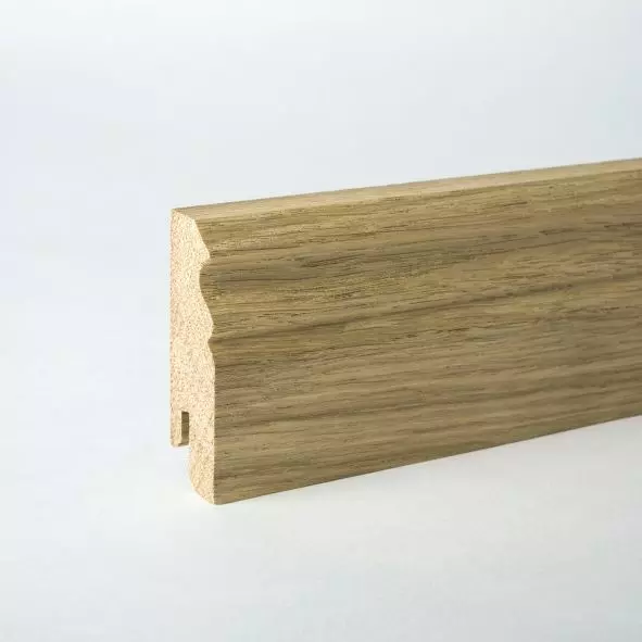 Sockelleiste Berliner Profil 80mm - Eiche roh