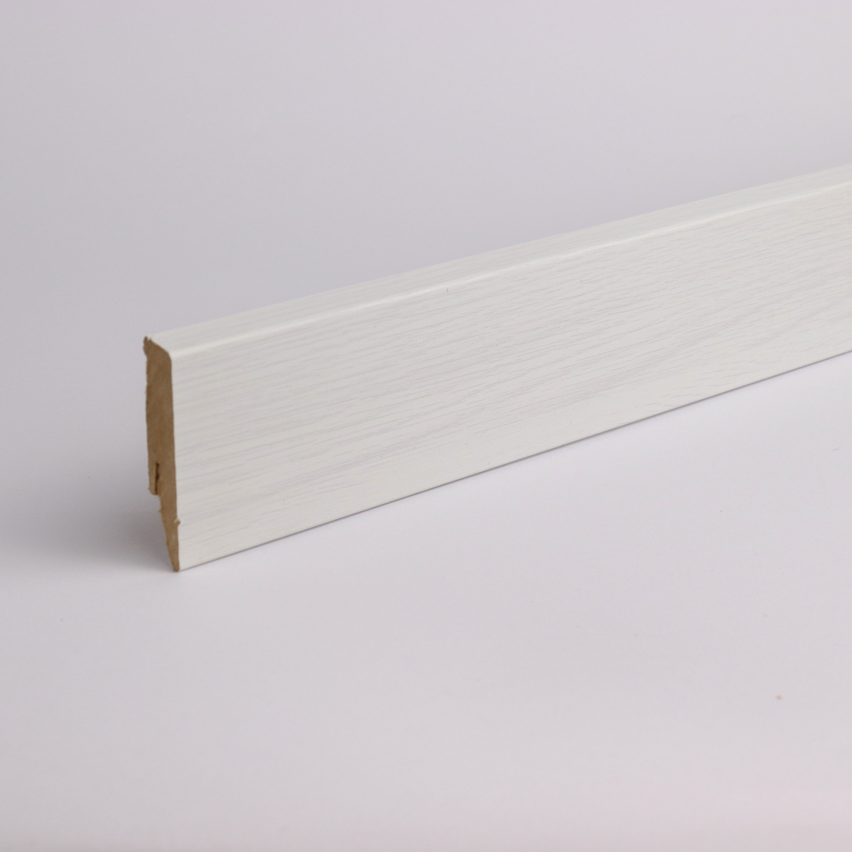 Skirting with wood optics 60mm oak arctic Skirting with wood optics 60mm oak arctic