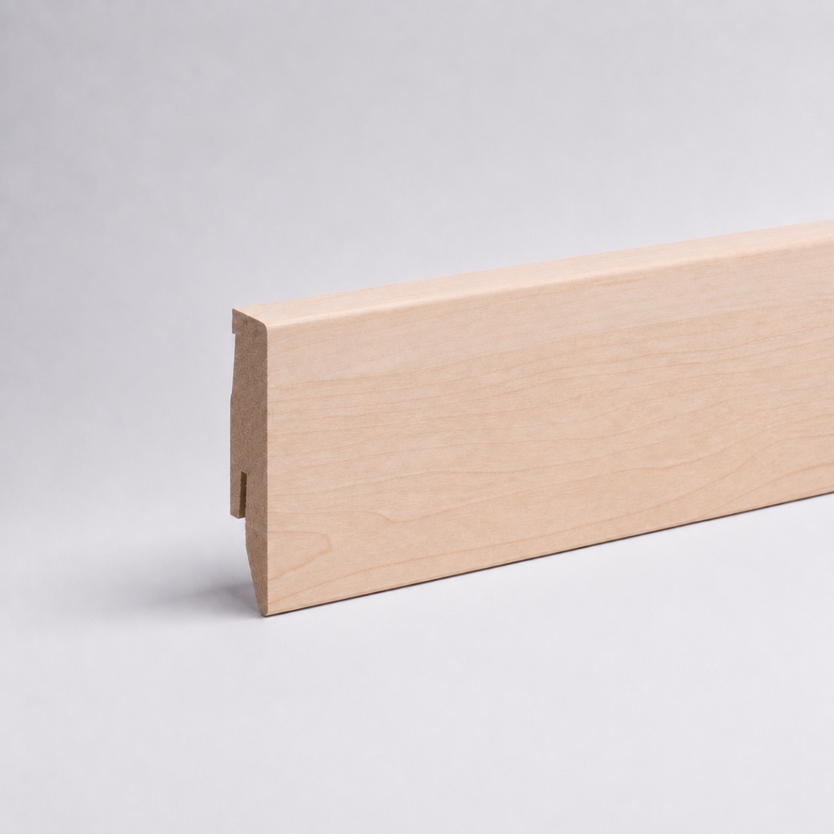 Sockelleiste mit Holzoptik 60 mm Ahorn natur