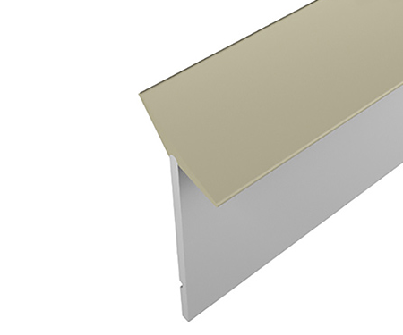 Sealing strip niche profile for worktop 4.20m beige Sealing strip niche profile for worktop 4.20m beige