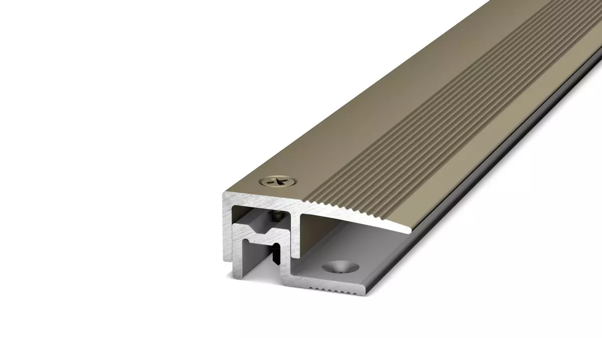 Abschlussprofil Edelstahl Matt - 1,00 m