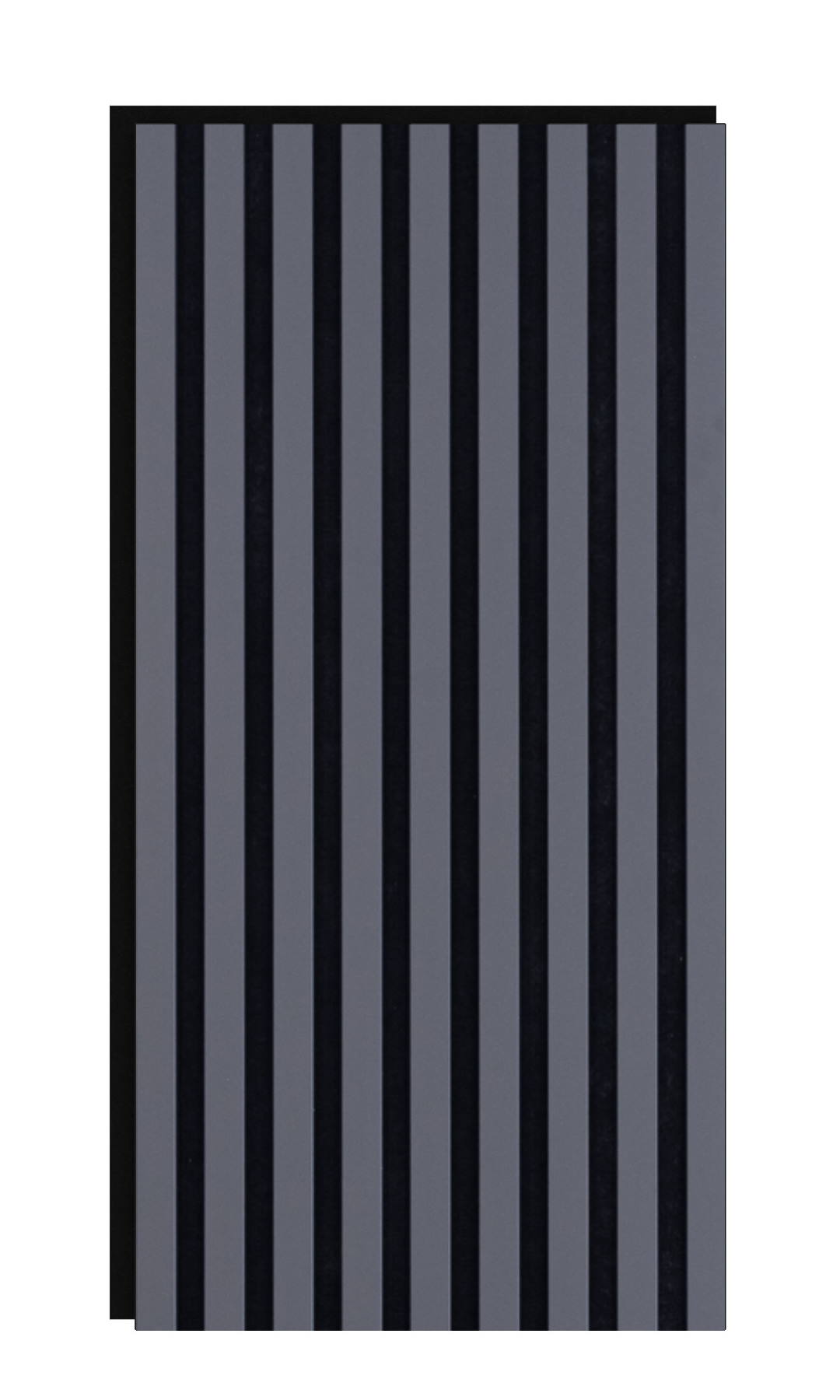 Acoustic Panel 800 x 400 mm Grey Anthracite - Acoustic Felt Black - Wall Cladding Acoustic Panel 800 x 400 mm Grey Anthracite - Acoustic Felt Black - Wall Cladding