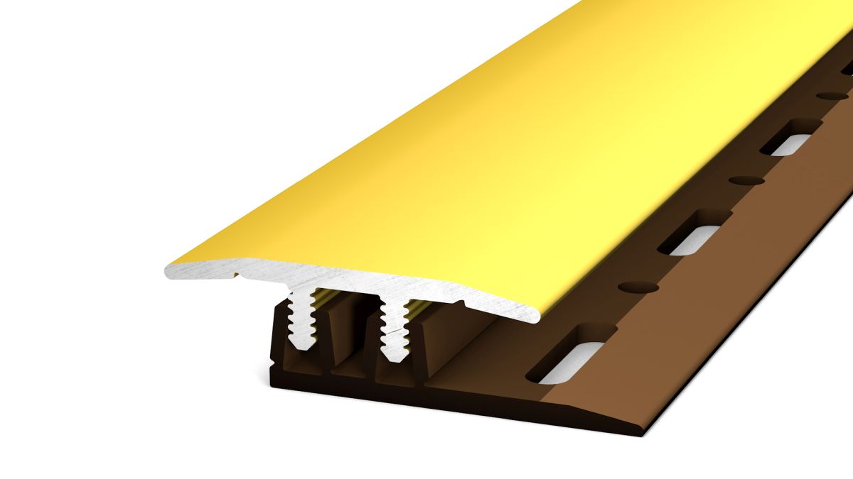 Profi-Design transition profile - For installation heights of 4.0 - 7.5 mm - Gold Profi-Design transition profile - For installation heights of 4.0 - 7.5 mm - Gold