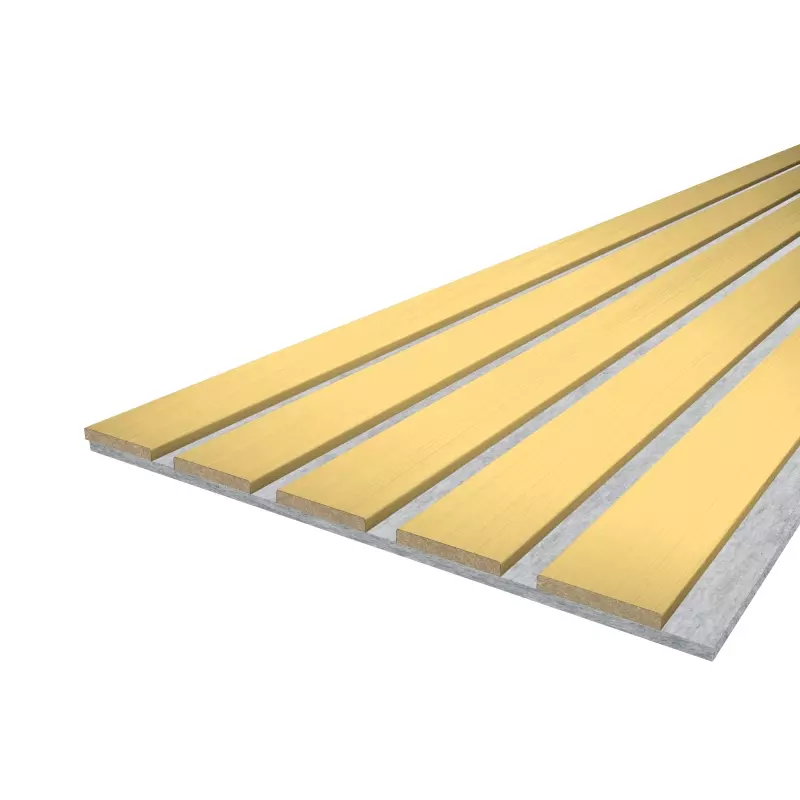 Akustikpaneel LX - Filzfarbe Grau 2600x400mm - verschiedene Farben