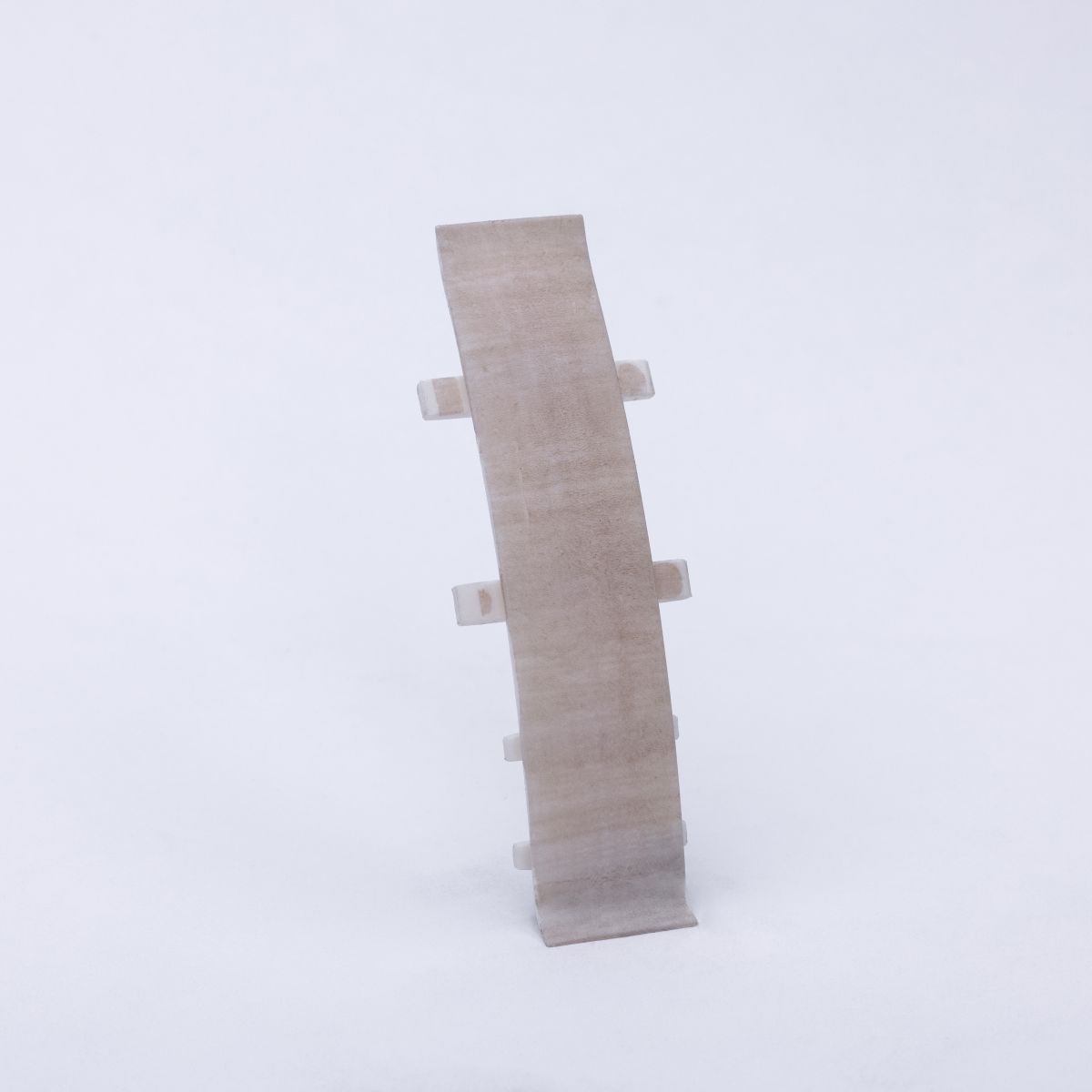 Verbinder für Duo-Soft Flexleiste 65 mm Eiche Weiß