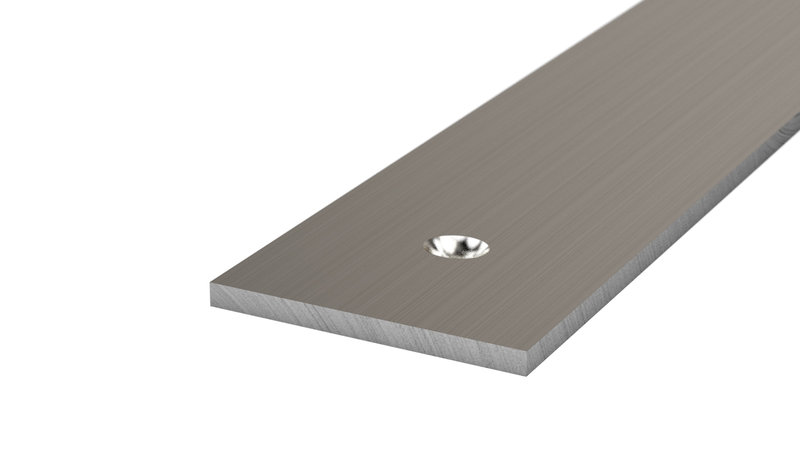 Prinz Flachprofil 40 x 3 mm - Nr. 116 - Edelstahl gebürstet - 250 cm
