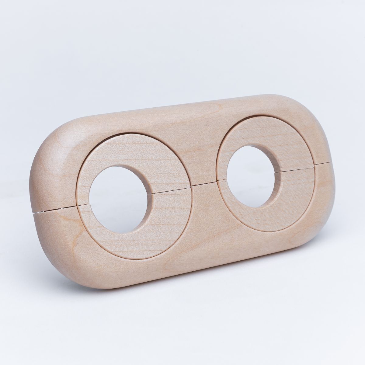 solid wood radiator cover plate for 22mm hole diameter maple